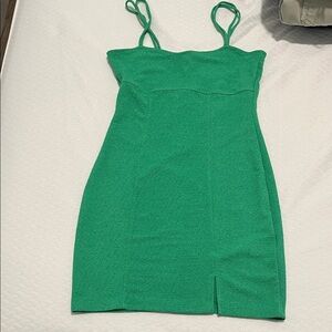 Divided Green Women's Dress